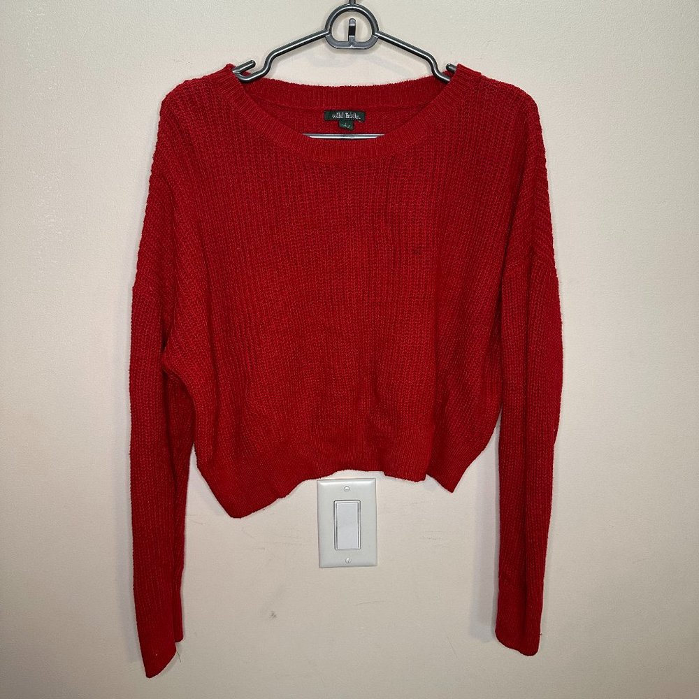 Cropped sweater